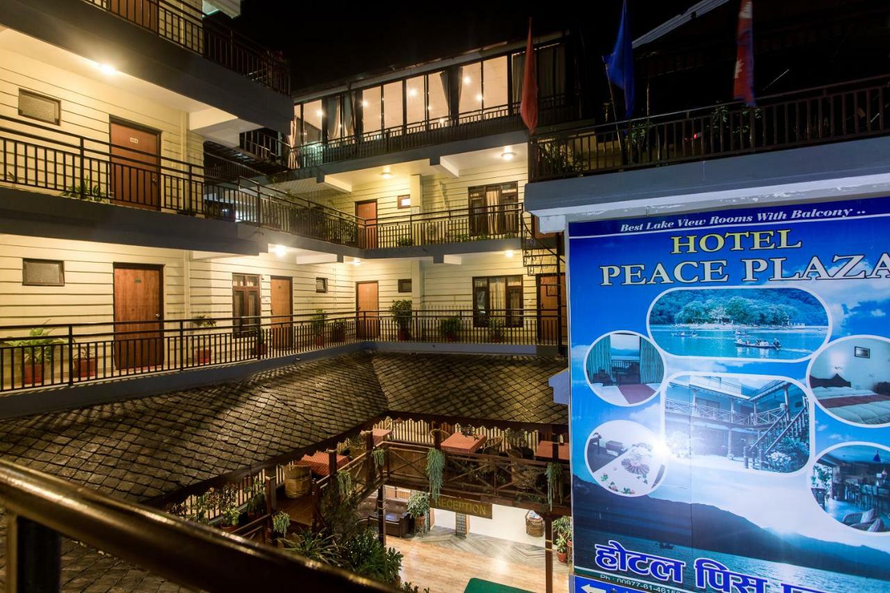 Hotel Peace Plaza Pokhara Kültér fotó